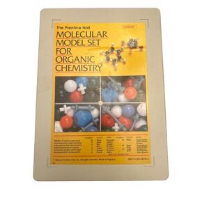 Vintage Prentice Hall Molecular Model Set Organic Chemistry Molymod 1984 no book